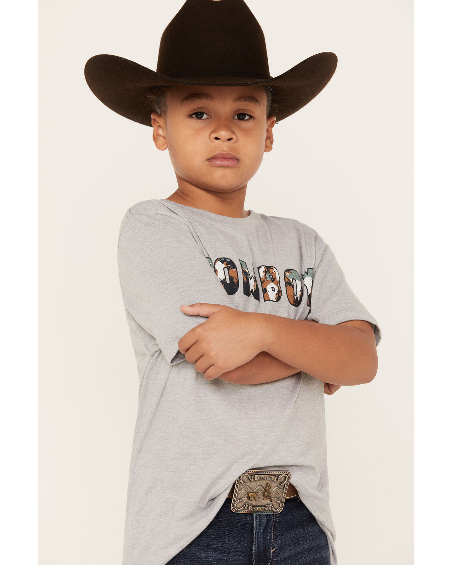 Image #2 - Cody James Boys' Cowboy Short Sleeve Graphic T-Shirt, , hi-res