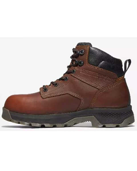 Image #3 - Timberland Pro Men's 6" TiTAN EV Waterproof Work Boots - Composite Toe , Brown, hi-res