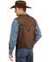 Image #3 - Kobler Antiqued Leather Vest, Brown, hi-res