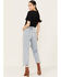 Image #3 - Ariat Women's Light Wash High Rise Tomboy Straight Jeans, Light Wash, hi-res
