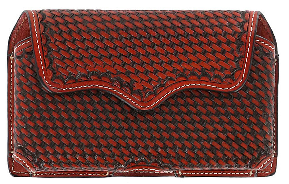Cody James Basketweave Embossed Cell Phone Case, Tan, hi-res