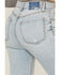 Image #4 - Daze Women's Go Getter Distressed Flare Jeans, Light Blue, hi-res
