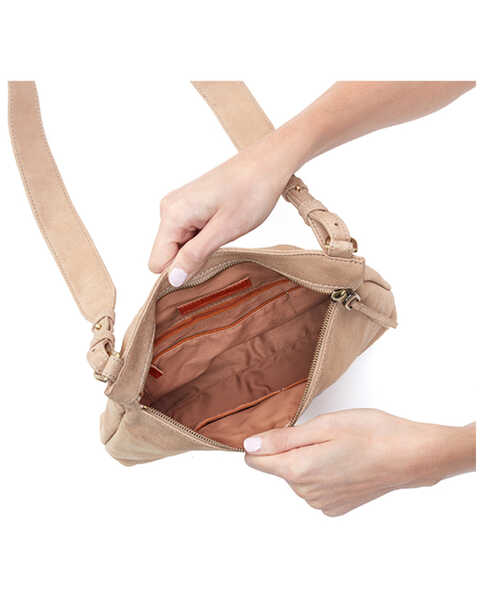 Image #3 - Hobo Women's Cambel Crossbody Bag , Cream, hi-res
