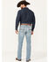 Image #3 - Ariat Men's M7 Linda Ray Light Wash Slim Straight Pro Series Performance Denim Jeans, Light Wash, hi-res