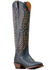 Image #1 - Ariat Women's Belle Stretchfit Tall Western Boots - Medium Toe , Blue, hi-res