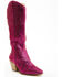 Image #1 - Matisse Women's Boot Barn Exclusive Nashville Embellished Tall Western Boots - Pointed Toe, Pink, hi-res