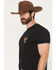 Image #3 - Ariat Men's Rustic Eagle Short Sleeve Graphic T-Shirt, Black, hi-res
