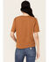 Image #4 - Carhartt Women's Loose Fit Lightweight Short Sleeve T-Shirt , Tan, hi-res