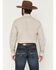 Image #4 - Cinch Men's Modern Fit Striped Long Sleeve Button-Down Western Shirt, Cream, hi-res