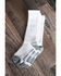 Image #1 - Boot Barn Kids' Basic 3-Pack Over The Calf Socks, White, hi-res