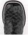 Image #6 - Ferrini Men's Full-Quill Ostrich Embroidered Western Boots - Broad Square Toe, Black, hi-res
