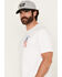 Image #2 - Riot Society Men's Merica Bear Short Sleeve Graphic T-Shirt, White, hi-res