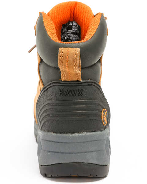 Image #3 - Hawx Men's Lace To Toe Hiker Boots - Composite Toe, Brown, hi-res