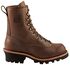Image #2 - Chippewa Waterproof 8" Logger Boots - Plain Toe, Bay Apache, hi-res