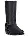Image #1 - Dingo Women's Molly Harness Boots - Square Toe, Black, hi-res