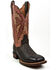 Image #1 - Dan Post Women's Performance Western Performance Boots - Broad Square Toe , Chocolate, hi-res