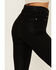7 For All Mankind Women's Coated High Waist Ankle Skinny Jeans , Black, hi-res