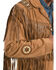 Image #4 - Scully Men's Fringed Suede Leather Coat - Tall, Buck Tan, hi-res