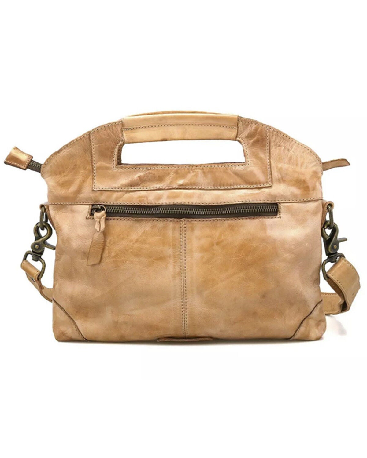 Image #2 - Bed Stu Women's Greenway Handled Handbag, Tan, hi-res
