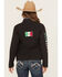 Image #4 - Ariat Women's Classic Team Mexico Flag Softshell Jacket, Black, hi-res
