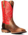 Ariat Men's Rover Rustic Western Boots - Broad Square Toe, Brown, hi-res