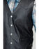 Cody James Men's Deadwood Vest , Black, hi-res