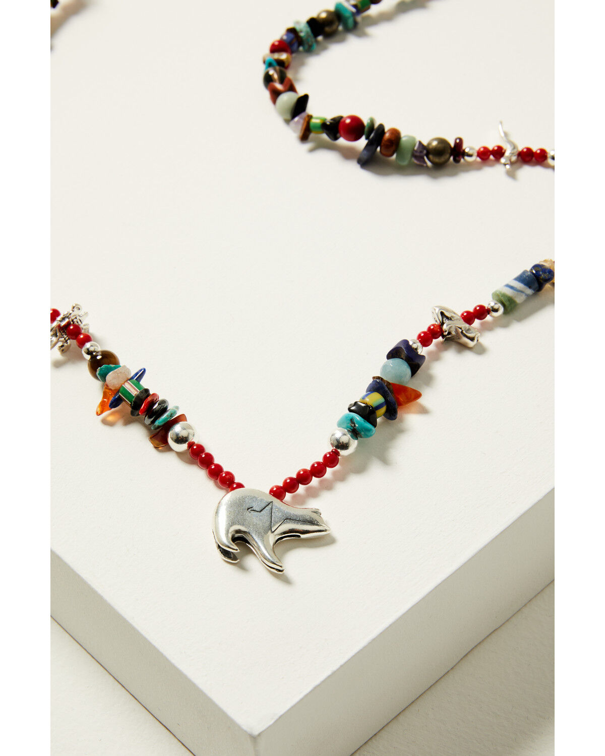 Image #2 - Paige Wallace Women's Bear Fetish Necklace, Multi, hi-res