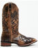 Image #2 - Laredo Women's Margo Western Boots - Broad Square Toe, Dark Brown, hi-res