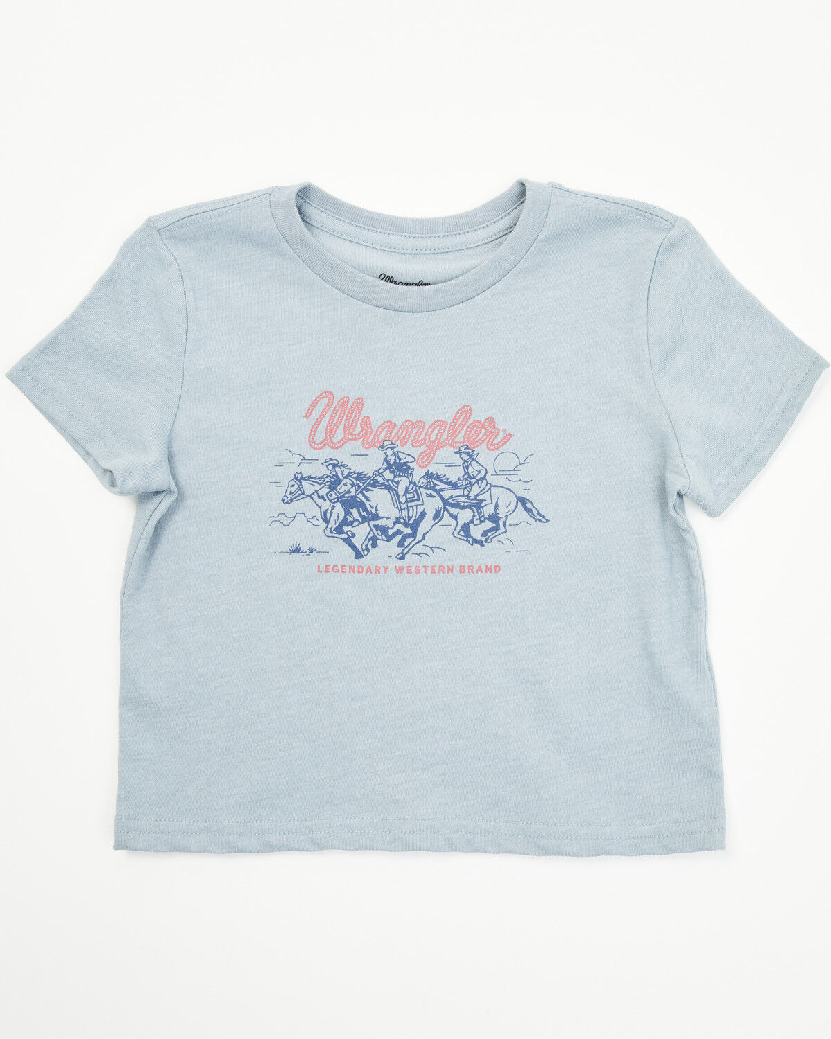 Image #1 - Wrangler Toddler Boys' Legendary Western Short Sleeve Graphic Print T-Shirt, Grey, hi-res