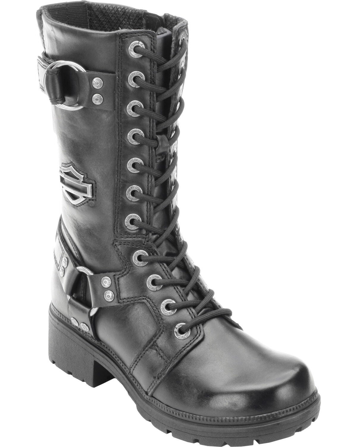 Harley Davidson Women's Eda Lace-Up Harness Boots Sheplers