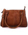 Image #1 - Bed Stu Women's Rockababy Tie Dye Leather Satchel Bag, Tan, hi-res