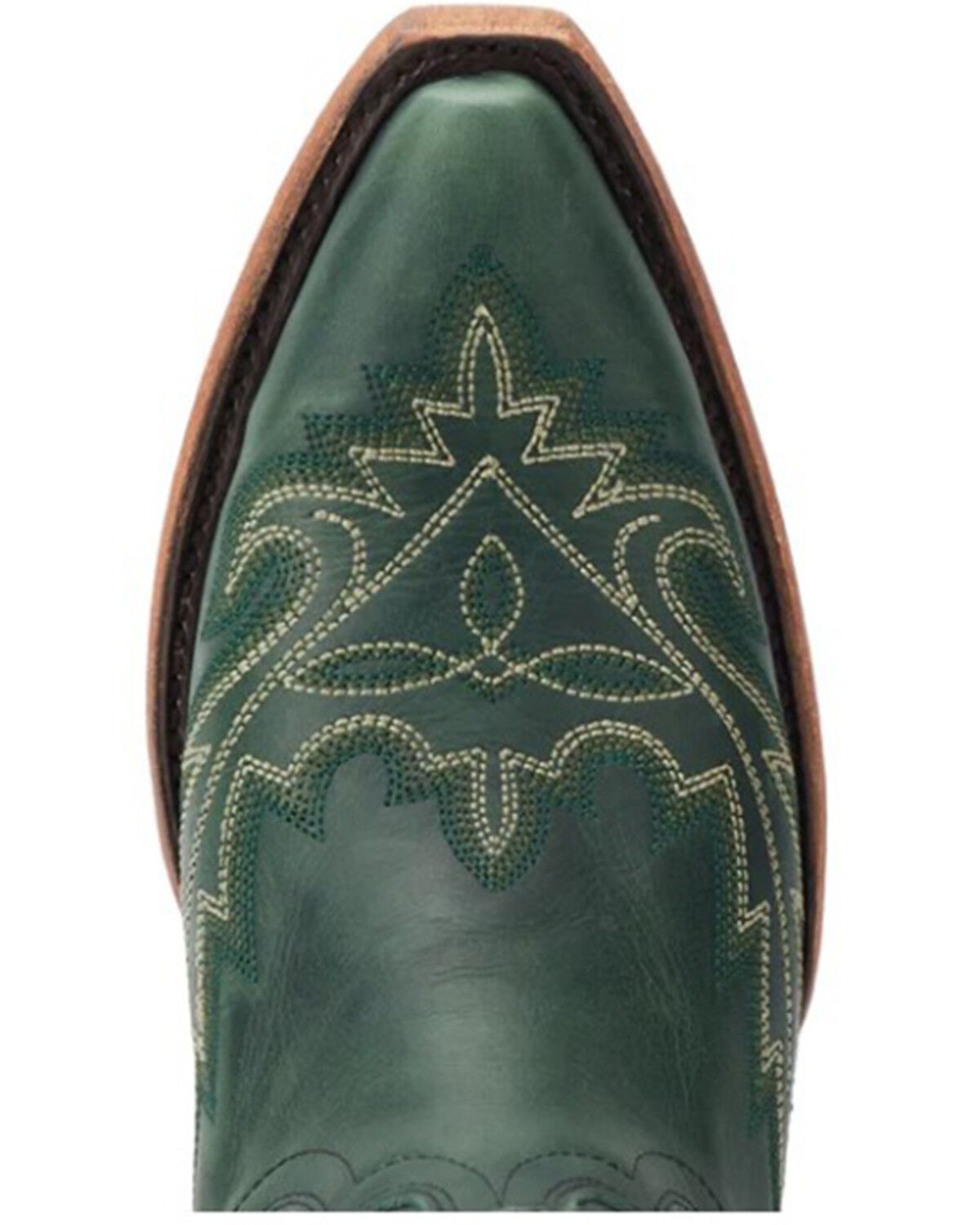 Image #6 - Lane Women's Lexington Western Boots - Snip Toe, Green, hi-res