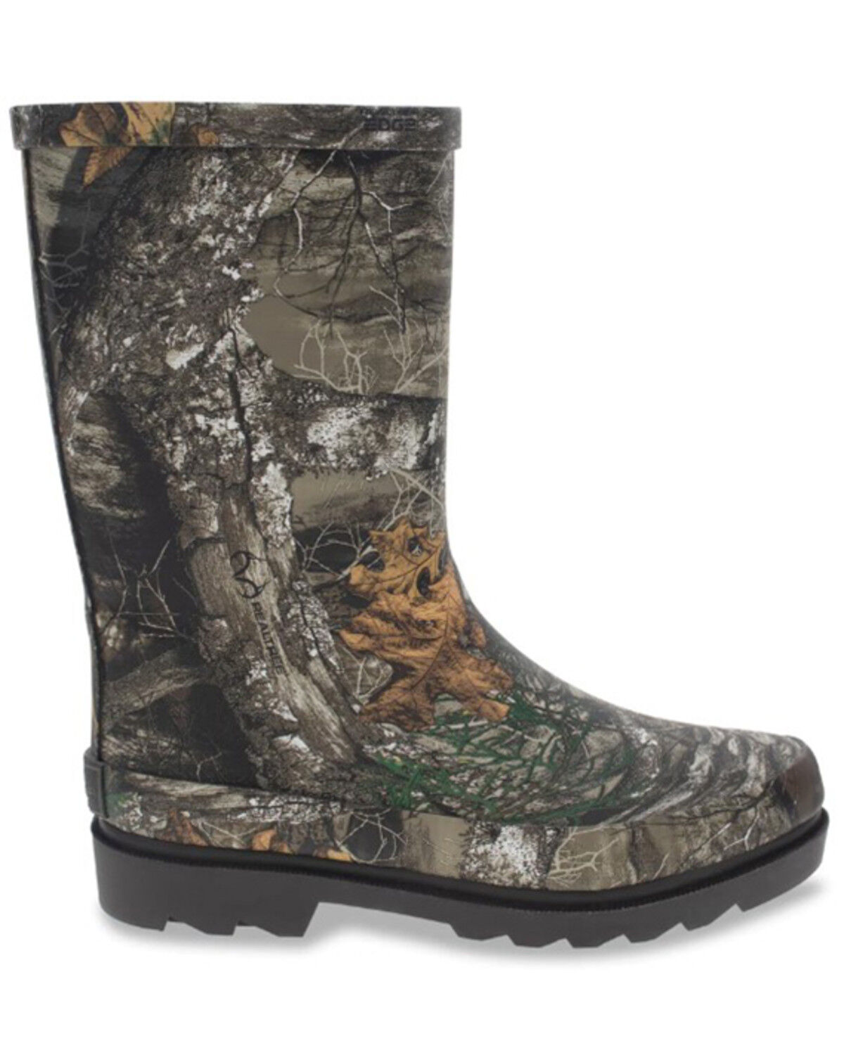 Image #2 - Western Chief Little Boys' RealTree Camo Tall Rain Boots - Round Toe, Brown, hi-res