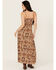 Image #3 - Idyllwind Women's Roxanne Tapestry Print Sleeveless Maxi Dress, Lt Brown, hi-res