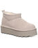 Image #1 - Bearpaw Girls' Retro Shorty Platform Casual Boots, Mushroom, hi-res