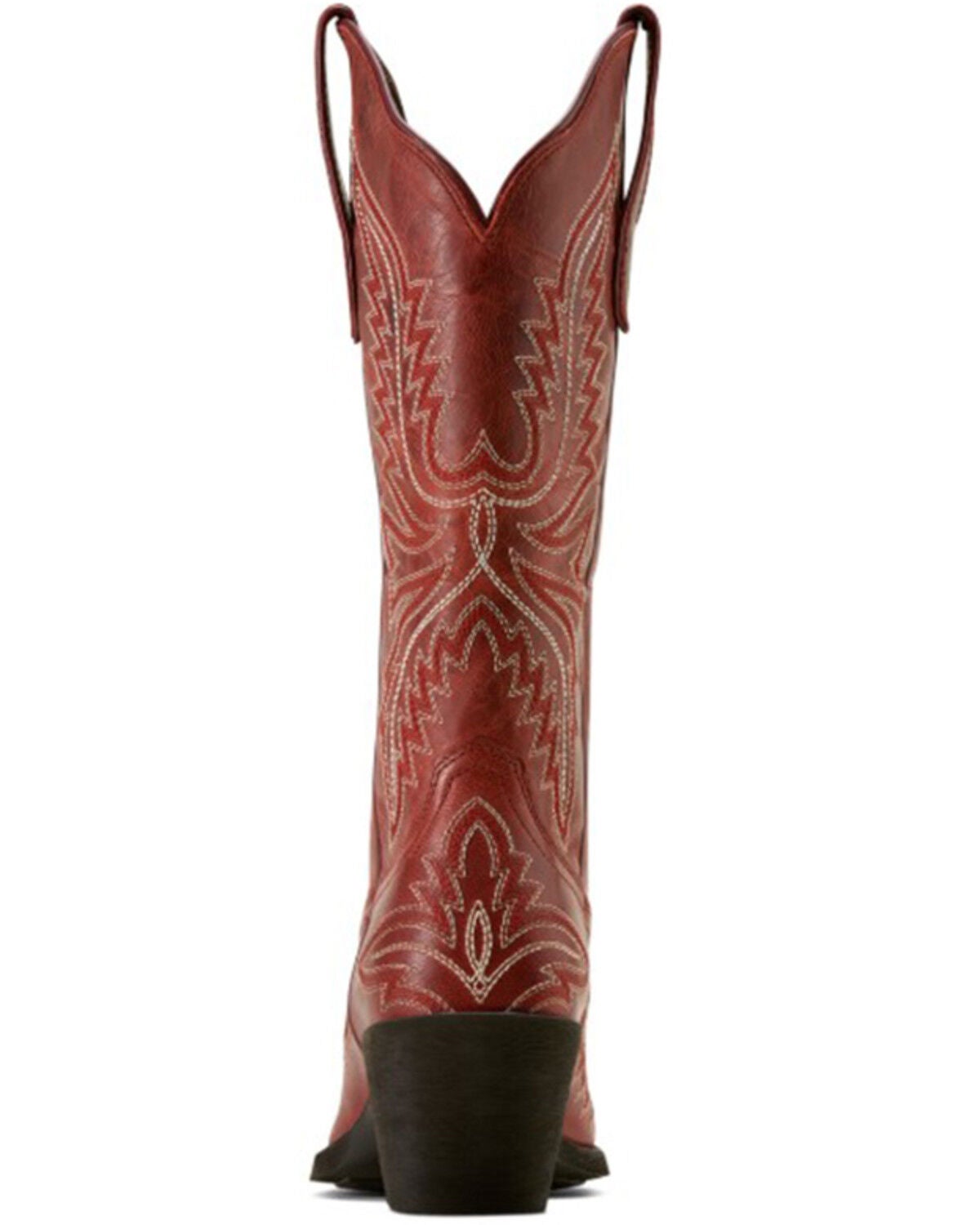 Image #5 - Ariat Women's Round Up Collins Western Boots - Snip Toe, Red, hi-res