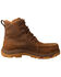 Image #2 - Twisted X Men's Oblique Lace-Up Work Boots - Nano Composite Toe, Brown, hi-res