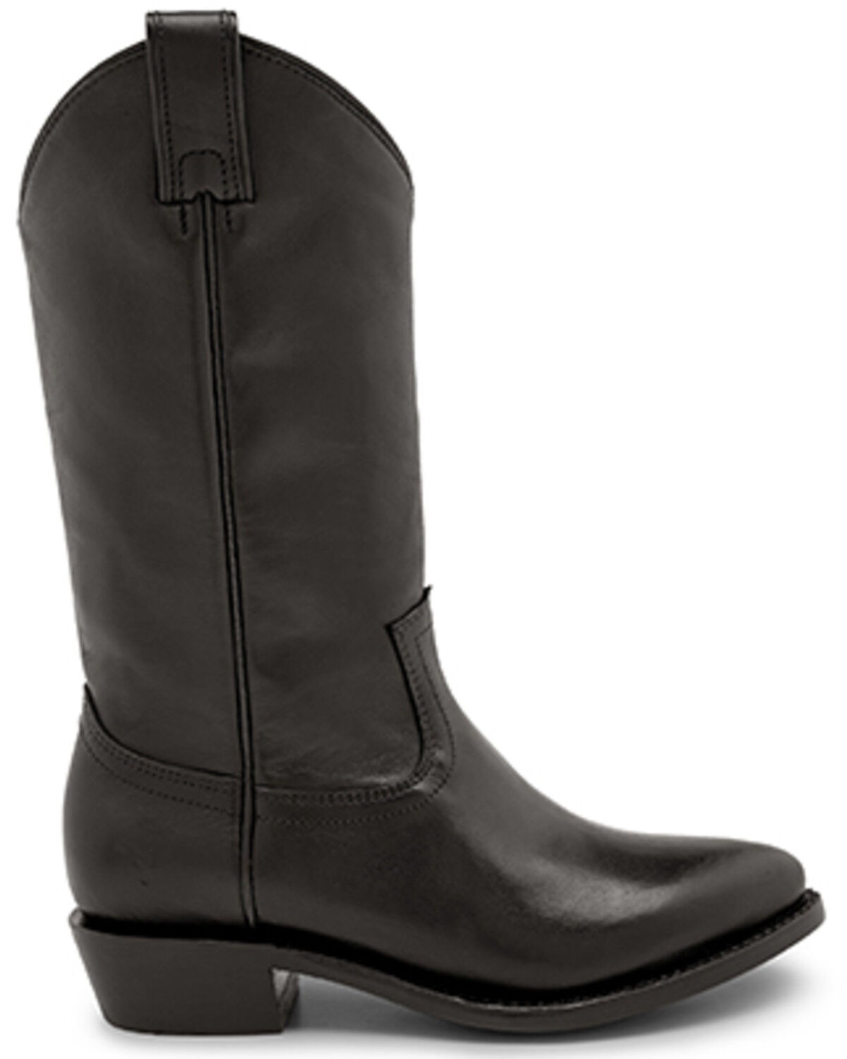 Image #2 - Frye Women's Billy Western Boots - Round Toe, Black, hi-res