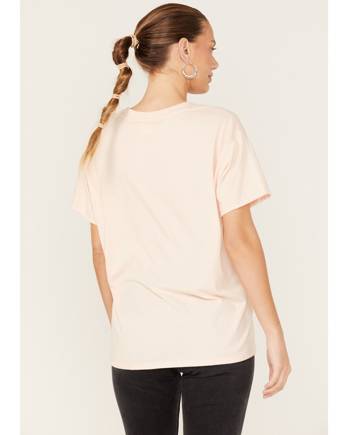Image #4 - White Crow Women's Desert Darling Oversized Graphic Tee, Blush, hi-res