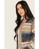 Cleo + Wolf Women's Long Striped Cardigan Sweater , Blue, hi-res