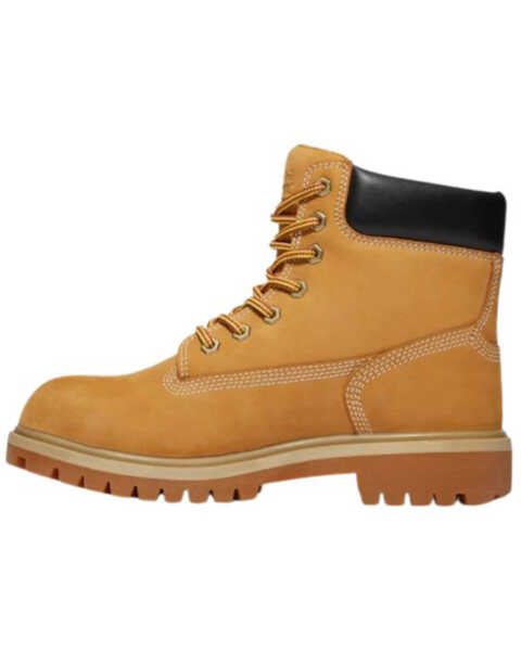 Image #3 - Timberland Women's Direct Attach 6" Waterproof Lace-Up Work Boots - Steel Toe , Wheat, hi-res
