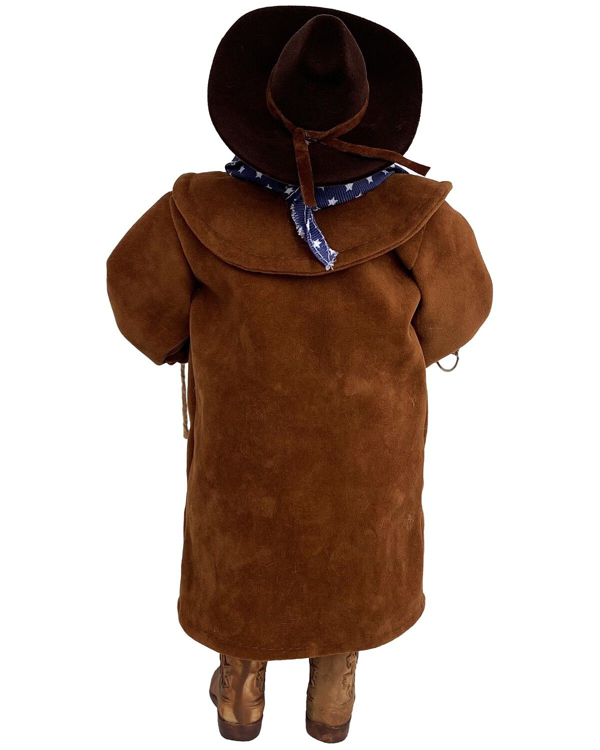 Image #3 - Santa's Workshop 12" Duster Claus Figurine, Brown, hi-res
