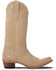 Image #2 - Lane Women's Emma Jane Suede Tall Western Boots - Snip Toe, Brown, hi-res