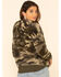 Image #5 - PJ Salvage Women's Olive Camo Fuzzy Thermal Hoodie, , hi-res