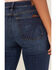 Image #2 - 7 For All Mankind Women's Dark Wash Mid Rise Dojo Trouser Flare Jeans, Blue, hi-res
