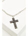 Image #3 - Cody James Men's Cross Necklace, Silver, hi-res