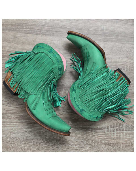 Image #1 - Junk Gypsy by Lane Women's Spitfire Fashion Booties - Snip Toe, Turquoise, hi-res
