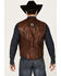 Image #4 - Kobler Leather Men's Lacing Zapata Vest, Dark Brown, hi-res