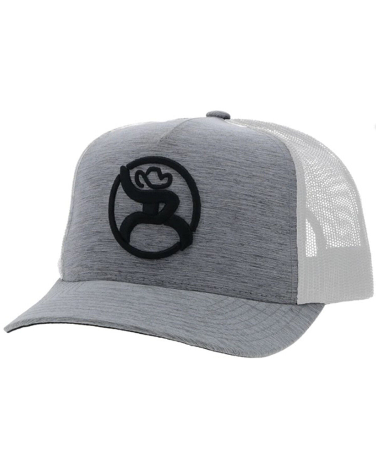 Image #1 - Hooey Men's Roughy 2.0 Trucker Cap, Grey, hi-res