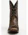 Image #4 - Cody James Men's Slyde Exotic Python Western Boots - Broad Square Toe, Brown, hi-res